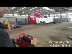 25 Tons Integrated Wrecker Body Operation