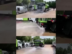 road washing truck