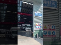 New ISUZU refrigerated truck with CARRIER THERMO KING cooling unit