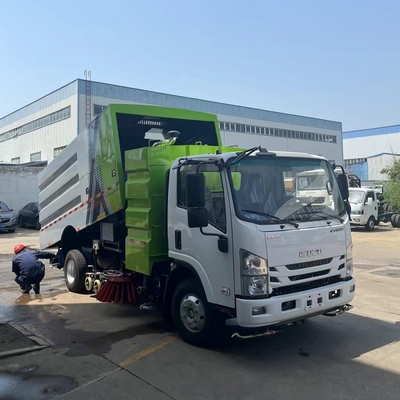 10 cbm Isuzu KV600 130hp Eu 5 Engine Street Clean Truck for High Pressure Road Jetter