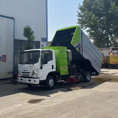 10 cbm Isuzu KV600 130hp Eu 5 Engine Street Clean Truck for High Pressure Road Jetter
