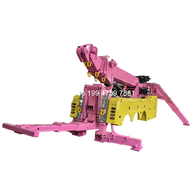 75 Tons Underlift Heavy Duty Rotator With 360 Operation Boom 3 Stages Boom