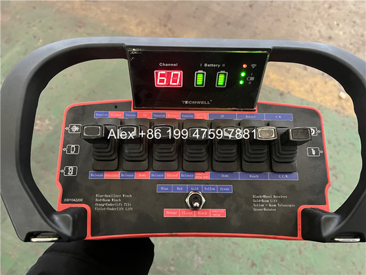 75 Tons Underlift Heavy Duty Rotator With 360 Operation Boom 3 Stages Boom
