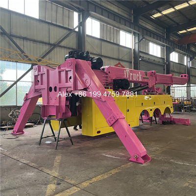 75 Tons Underlift Heavy Duty Rotator With 360 Operation Boom 3 Stages Boom