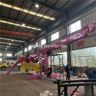 75 Tons Underlift Heavy Duty Rotator With 360 Operation Boom 3 Stages Boom