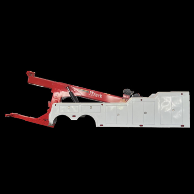 20 Tons Boom And Underlift Heavy Duty Wrecker Recovery Truck Bodies Manual Transmission