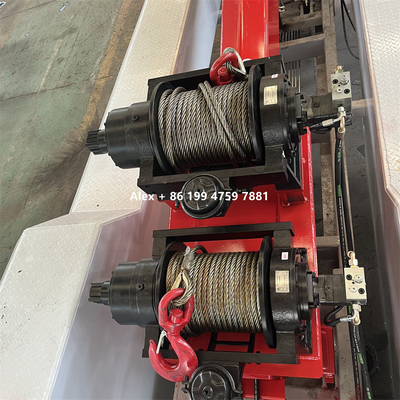20 Tons Boom And Underlift Heavy Duty Wrecker Recovery Truck Bodies Manual Transmission