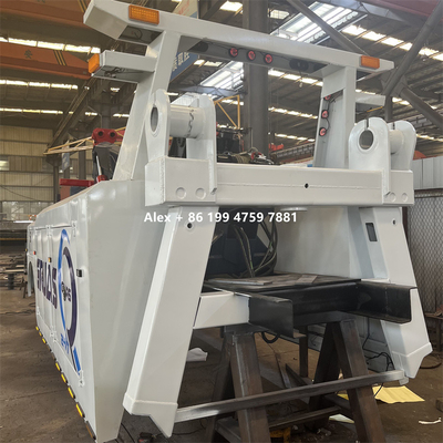 35600lb 16 Ton Medium Duty Wrecker Integrated Tow Truck With Front Outrigger