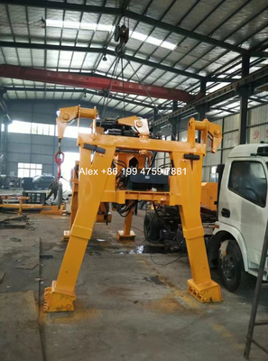 16 Tons Planetary Winches Low Profile Wrecker Tow Bar Integrated Underlift