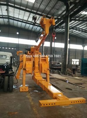 16 Tons Planetary Winches Low Profile Wrecker Tow Bar Integrated Underlift
