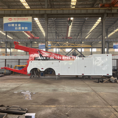 25 Ton Wrecker Body Integrated Underlift Boom Recovery Truck Body 44500 Lb.