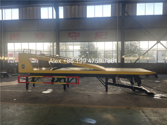 6 Tons Car Towing Flatbed Auxiliary Tow Truck Flat Deck Customization