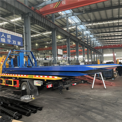 Roll Off System Lay Flat Slide Tilt Tray 5 Tons  Wrecker Flatbed