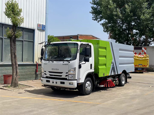 4x2 Isuzu KV600 130hp Eu 5 high pressure road sweeper truck