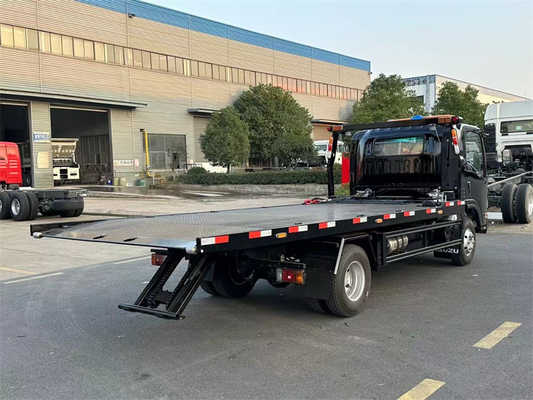 8 Tons Roll Off Full Landing Flatbed Tow Truck Wrecker Body Safely