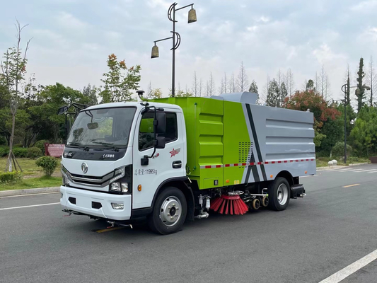 10 cbm Dongfeng 120hp Eu 5 Engine Street Clean Truck for High Pressure Road Jetter
