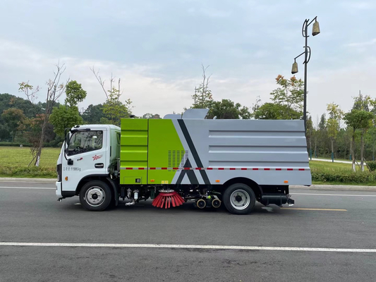 10 cbm Dongfeng 120hp Eu 5 Engine Street Clean Truck for High Pressure Road Jetter