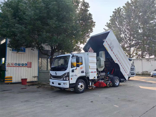 10 Cbm Dongfeng 120hp Eu 5 Engine Street Clean Truck For High Pressure Road Jetter