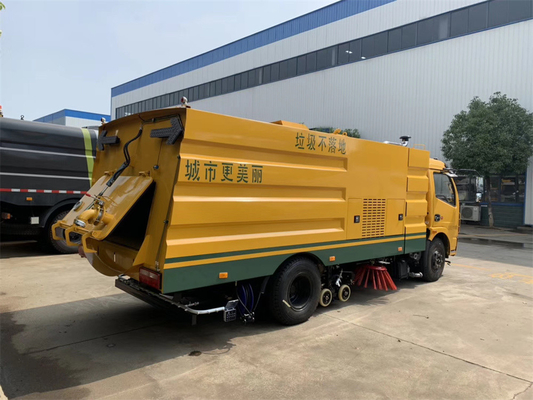 10 Cbm Dongfeng 120hp Eu 5 Engine Street Clean Truck For High Pressure Road Jetter