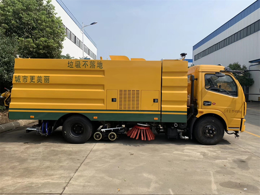 10 Cbm Dongfeng 120hp Eu 5 Engine Street Clean Truck For High Pressure Road Jetter