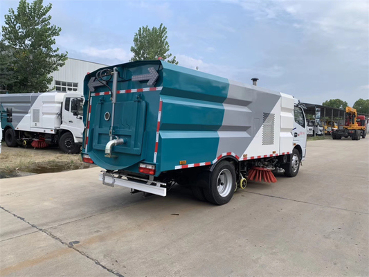 5000 Liters Water Tank And 5000 Liters Dust Tank 120hp Eu 5 Engine Street Clean Truck