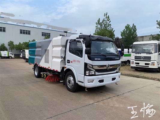 5000 Liters Water Tank And 5000 Liters Dust Tank 120hp Eu 5 Engine Street Clean Truck