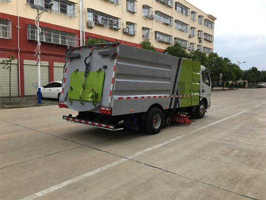 5 cbm water tank and 5 cbm dust tank 120hp Eu 5 Engine Street Clean HIgh Pressure Road Sweeper
