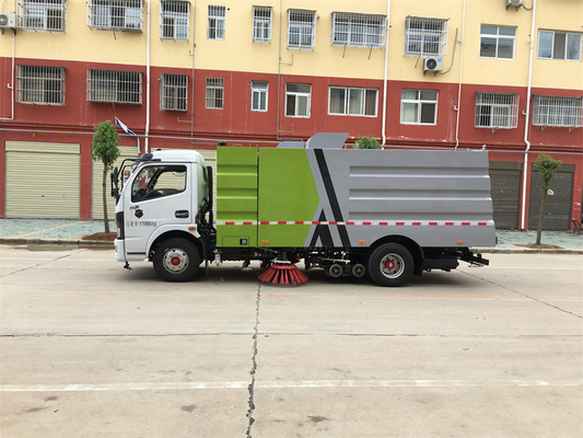 5 cbm water tank and 5 cbm dust tank 120hp Eu 5 Engine Street Clean HIgh Pressure Road Sweeper