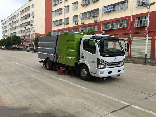 5 cbm water tank and 5 cbm dust tank 120hp Eu 5 Engine Street Clean HIgh Pressure Road Sweeper
