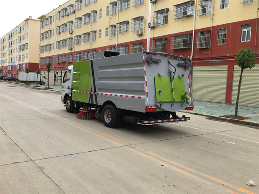 5 cbm water tank and 5 cbm dust tank 120hp Eu 5 Engine Street Clean HIgh Pressure Road Sweeper