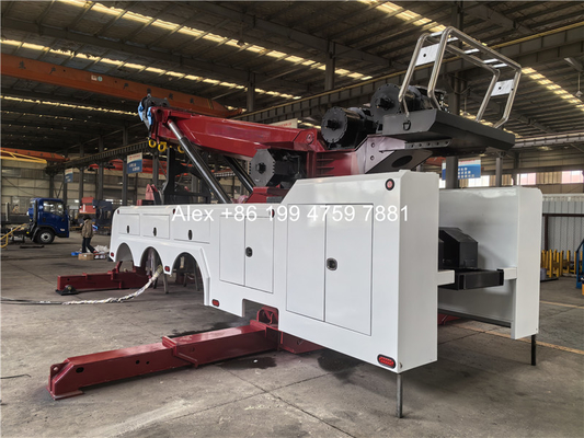 40 Tons Boom Capacity Heavy Duty Wrecker Body Rotator Remote Control