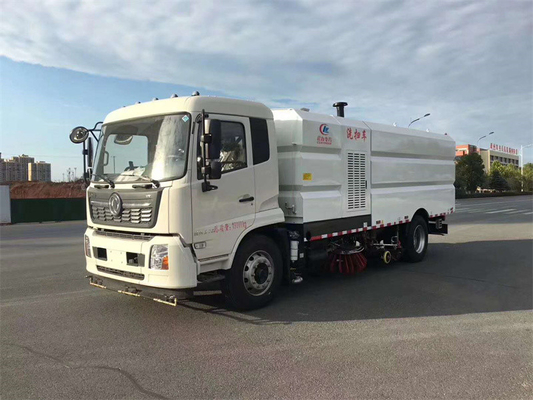 Chinese 9 cbm Water Tank and 7 cbm Dust Waste Tank Dongfeng Sweeper Truck