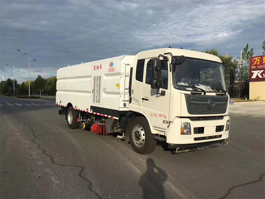 Chinese 9 cbm Water Tank and 7 cbm Dust Waste Tank Dongfeng Sweeper Truck