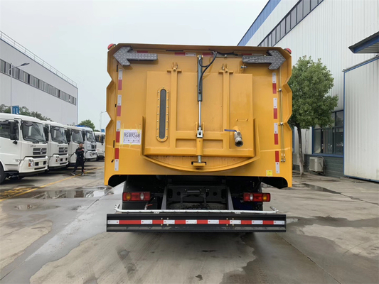 High Pressure Road Sweeper Truck With 9000 Liters Water Tank CCC Certified