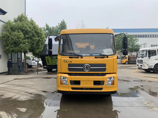 High Pressure Road Sweeper Truck With 9000 Liters Water Tank CCC Certified