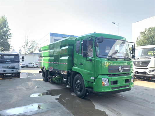 18000kg Street Sweeper Truck Diesel Fueled Truck Mounted Street Sweeper