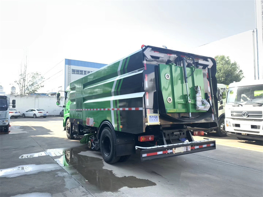 18000kg Street Sweeper Truck Diesel Fueled Truck Mounted Street Sweeper