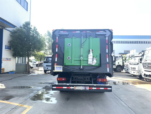 18000kg Street Sweeper Truck Diesel Fueled Truck Mounted Street Sweeper