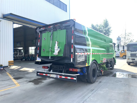 18000kg Street Sweeper Truck Diesel Fueled Truck Mounted Street Sweeper