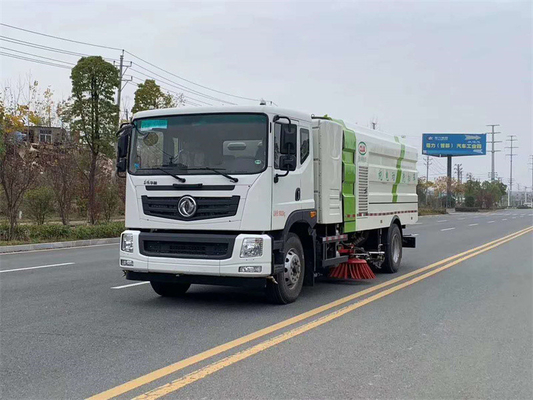 Multifunctional 16cbm Truck Mounted Sweeping Machine For Cities