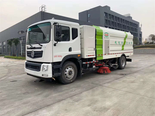 Multifunctional 16cbm Truck Mounted Sweeping Machine For Cities