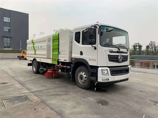 Multifunctional 16cbm Truck Mounted Sweeping Machine For Cities