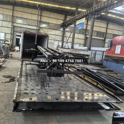 Custom Made 6 Tons USA Style Rollback Bed With Tow Bar Hitch Ball