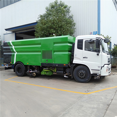 Diesel Powered Commercial Sweeper Truck For Urban Air Improvement