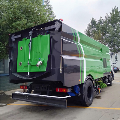 Diesel Powered Commercial Sweeper Truck For Urban Air Improvement