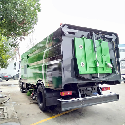 Diesel Powered Commercial Sweeper Truck For Urban Air Improvement