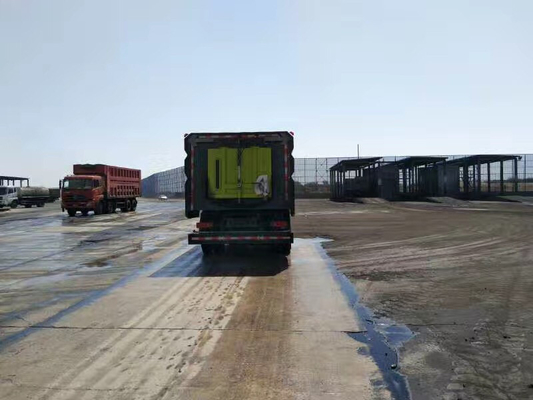 Powerful Street Sweeping Truck Road Cleaner Truck Diesel Fuel Type
