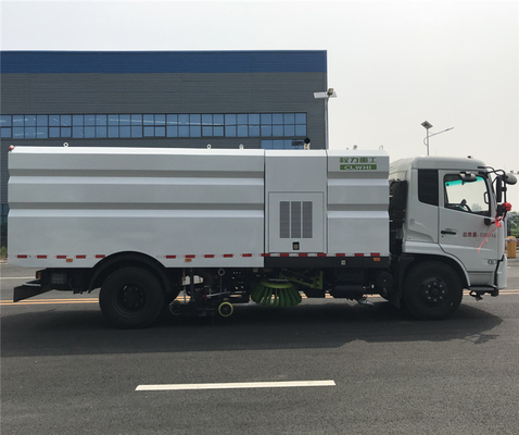 4x2 Driving High Pressure Road Sweeper Truck 3-20km/H Clean Speed