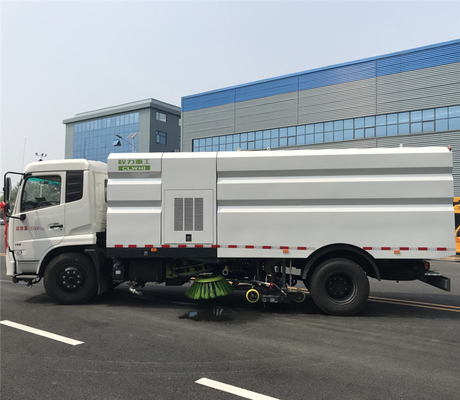 4x2 Driving High Pressure Road Sweeper Truck 3-20km/H Clean Speed