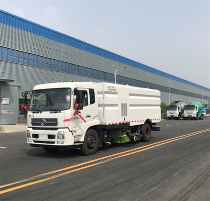 4x2 Driving High Pressure Road Sweeper Truck 3-20km/H Clean Speed